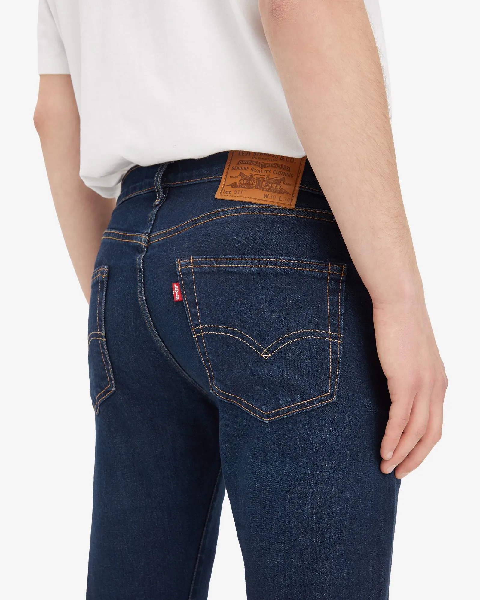 Levi's® 511 Selvedge Denim Slim Fit Mens Jeans - Getting Started