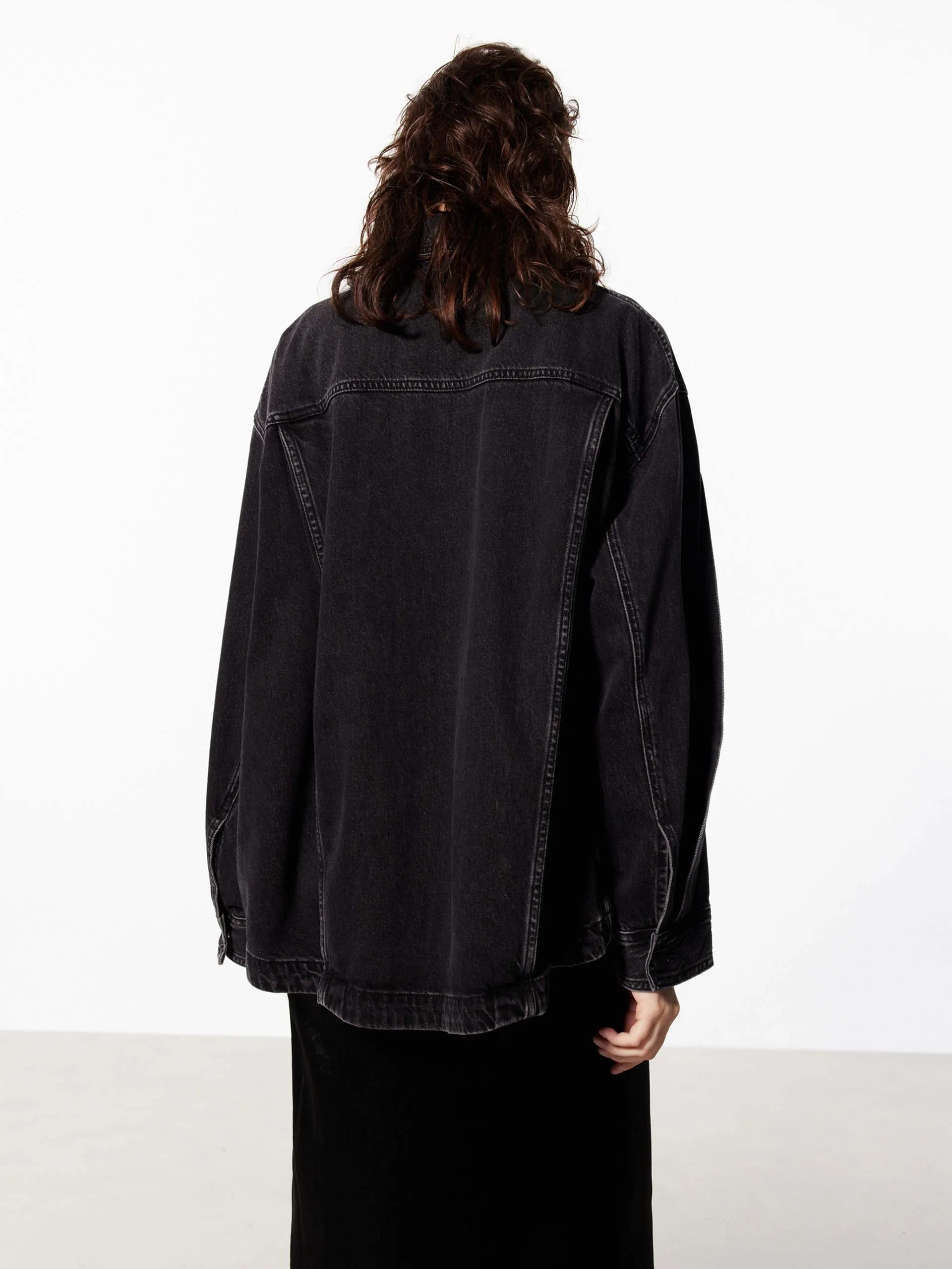 Loose Cotton Denim Jacket
