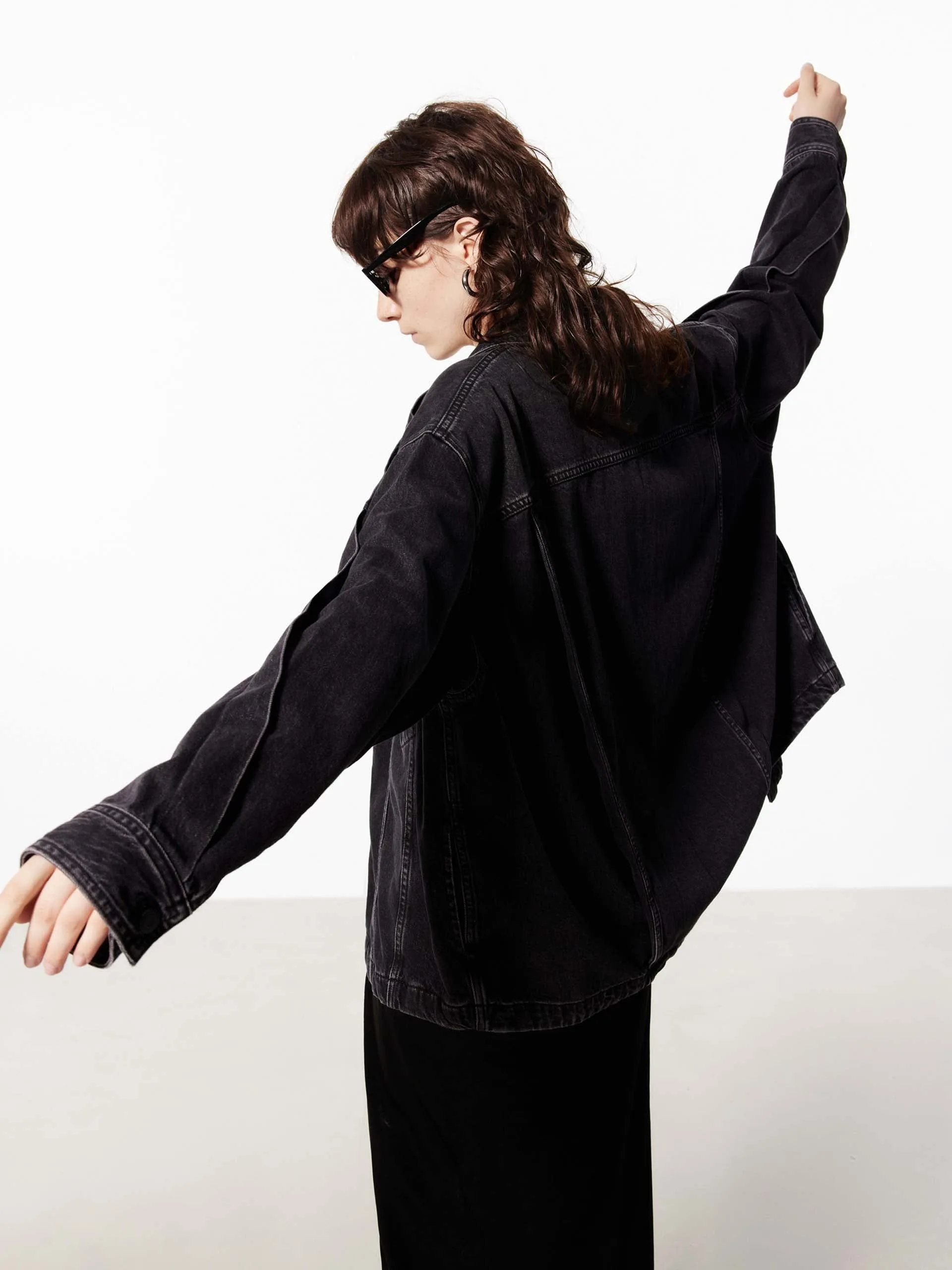 Loose Cotton Denim Jacket