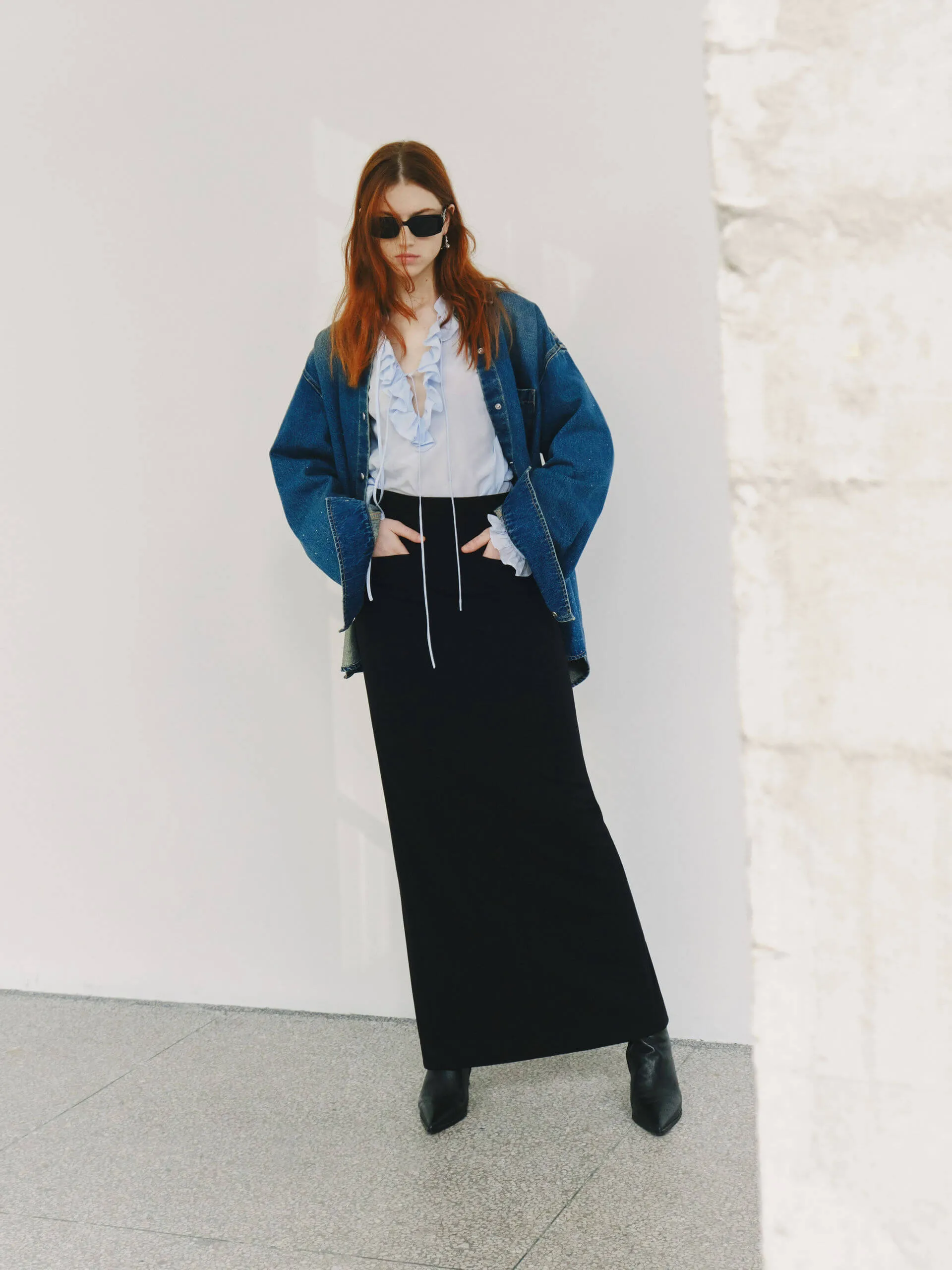 Loose Organic Denim Jacket