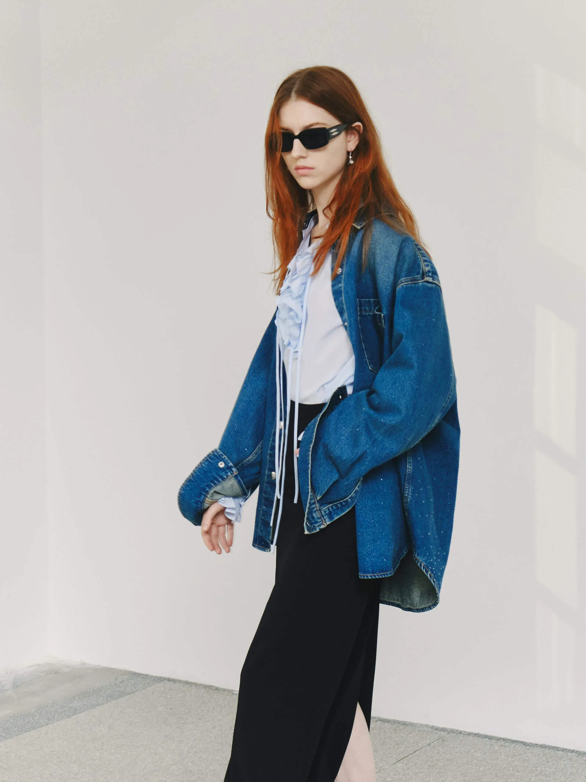 Loose Organic Denim Jacket