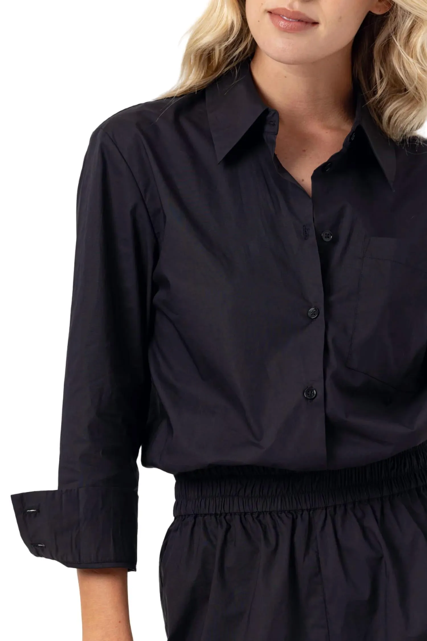 Lottie Romper In Black