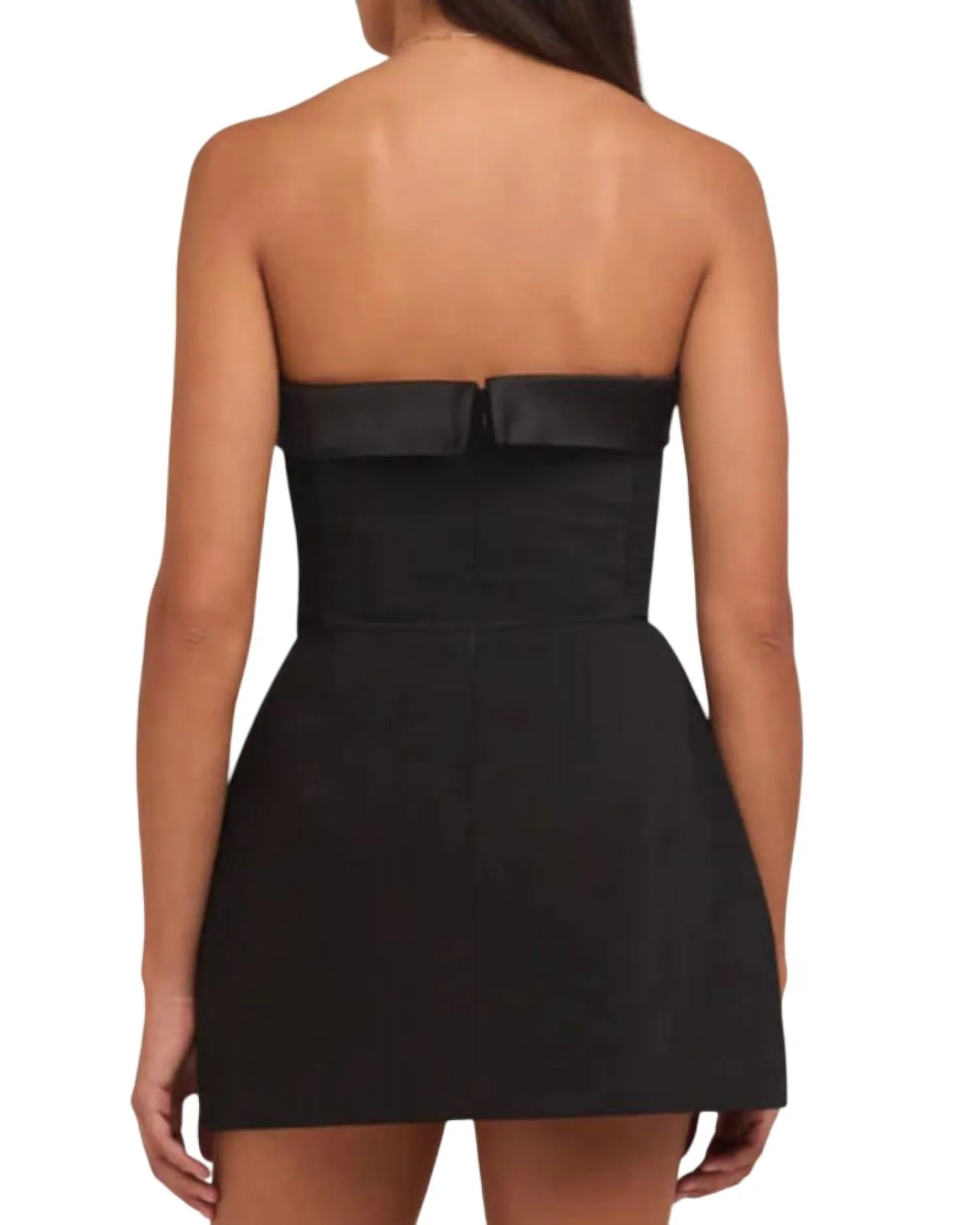 Lucienne Skort Romper In Black