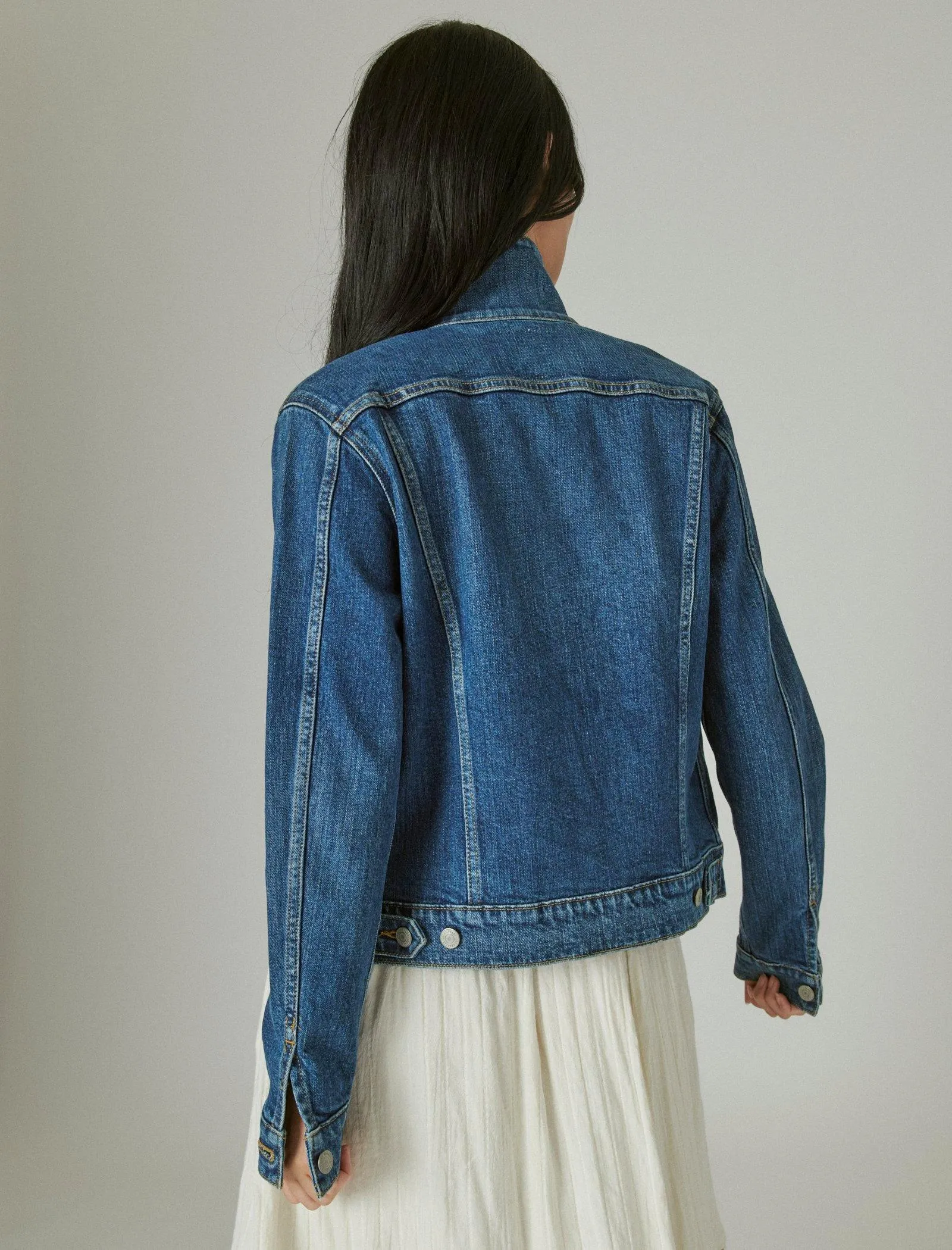 Lucky Brand Womens Tomboy Trucker