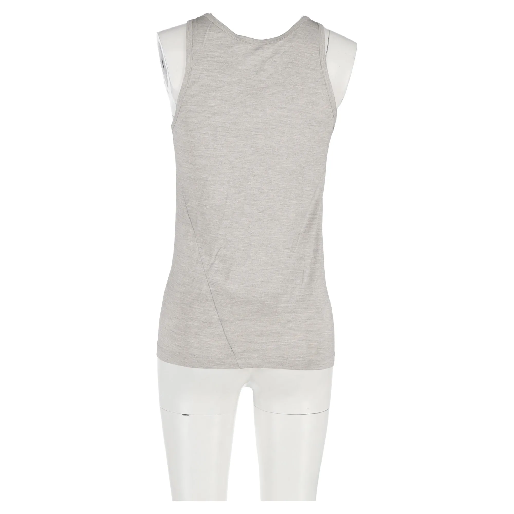Marc Jacobs Printed Tank Top in Grey Cotton