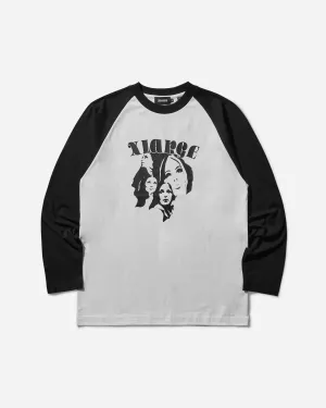 Men's Classic Raglan Longsleeve T-Shirt White