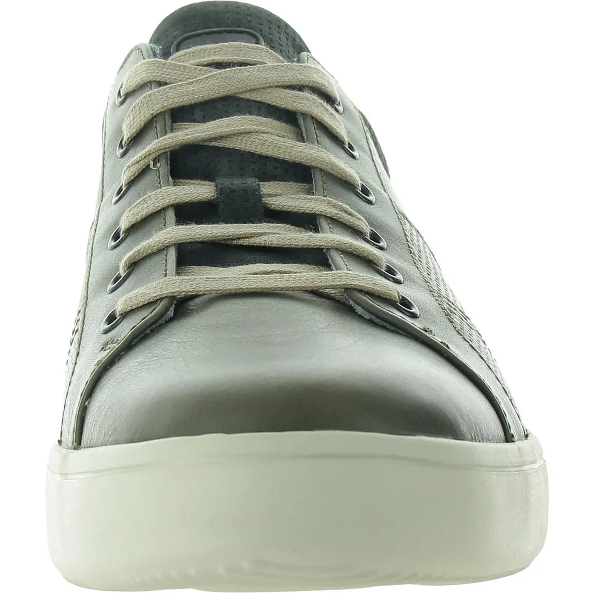 Mens Comfort Insole Leather Casual And Fashion Sneakers