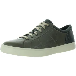 Mens Comfort Insole Leather Casual And Fashion Sneakers