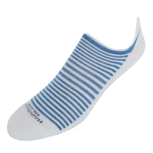 Men's Cushioned Palio Stripe Invisible Sneaker Sock (1 Pair)