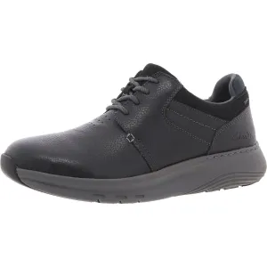 Mens Lace-Up Leather Casual And Fashion Sneakers