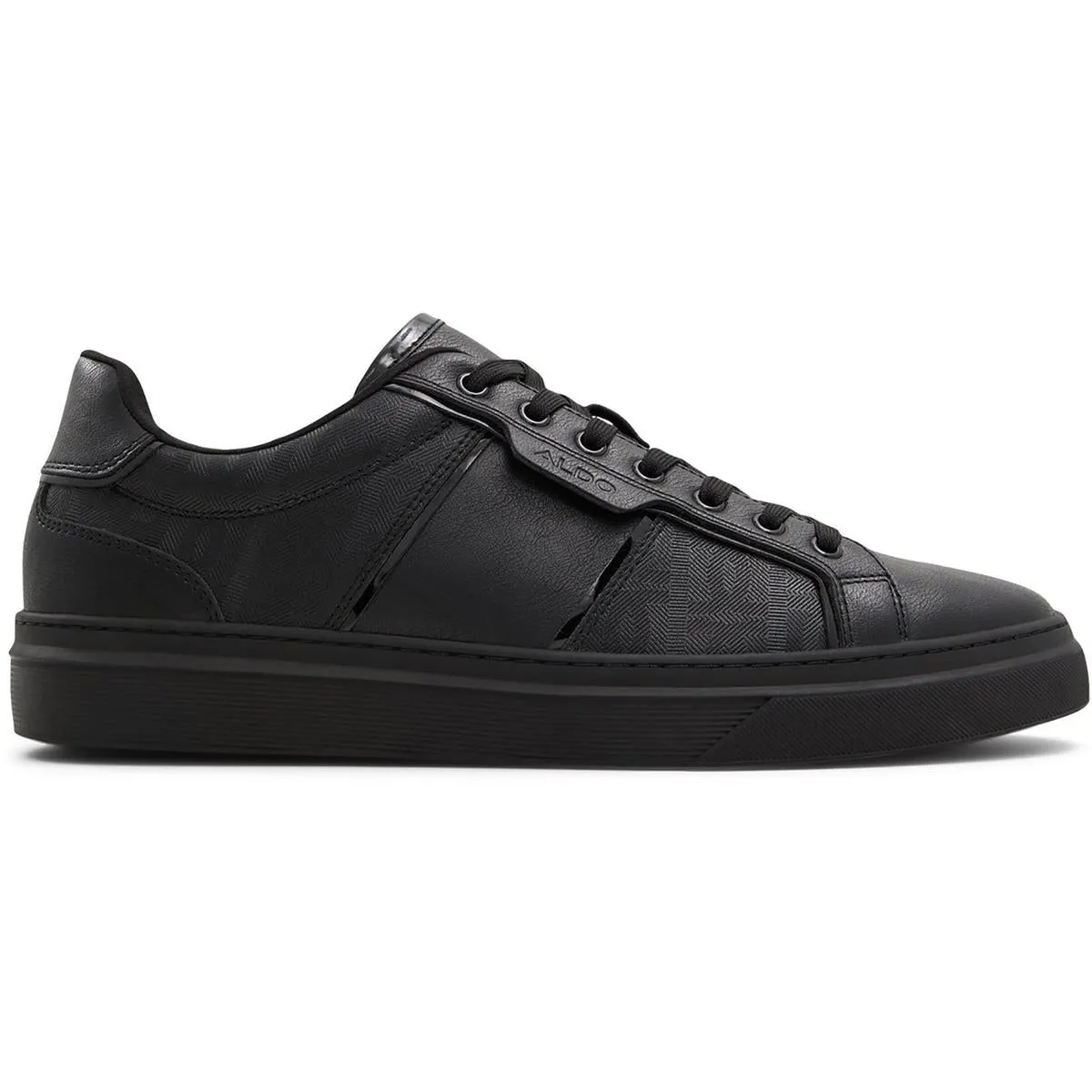 Mens Lace-Up Leather Casual And Fashion Sneakers