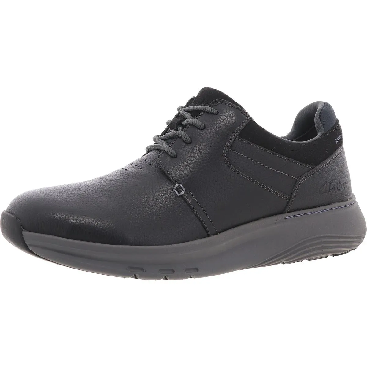 Mens Lace-Up Leather Casual And Fashion Sneakers