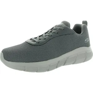 Mens Lace-Up Man Made Casual And Fashion Sneakers