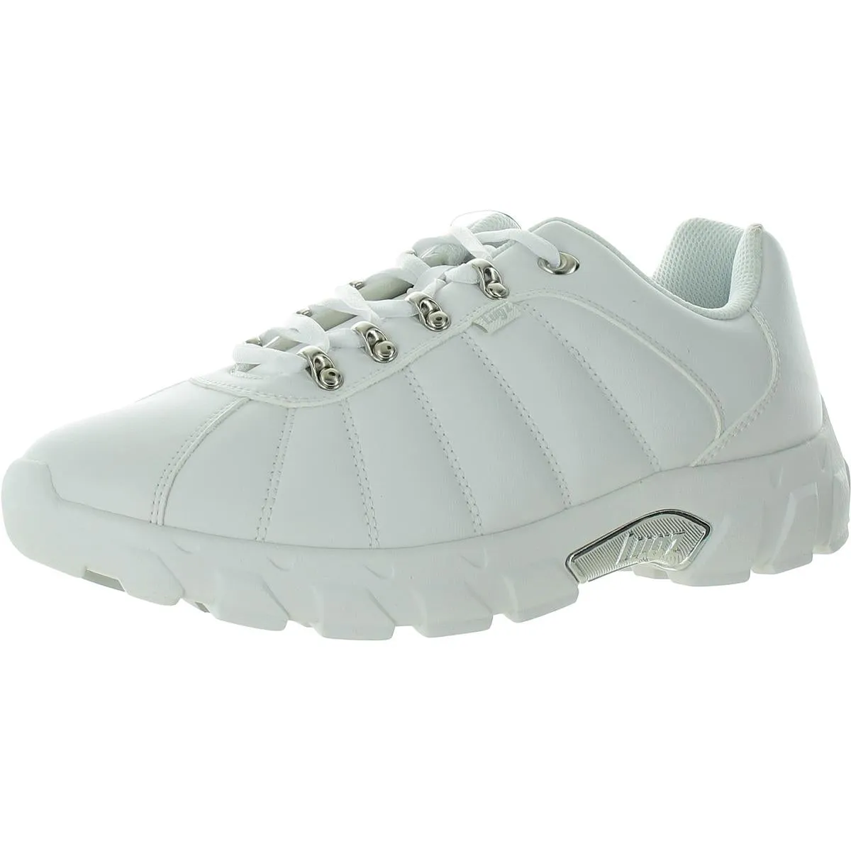 Mens Lace-Up Man Made Casual And Fashion Sneakers