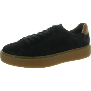 Mens Lace-Up Suede Casual And Fashion Sneakers