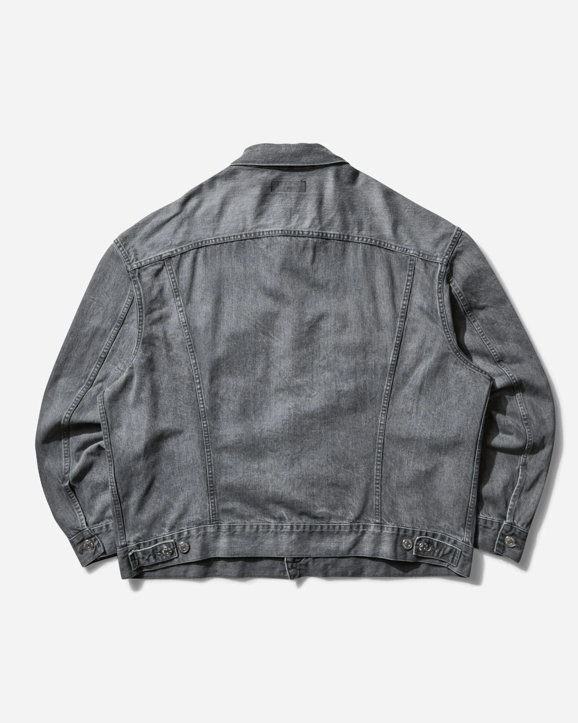 Men's Levi’s Selvedge Denim Trucker Jacket Grey
