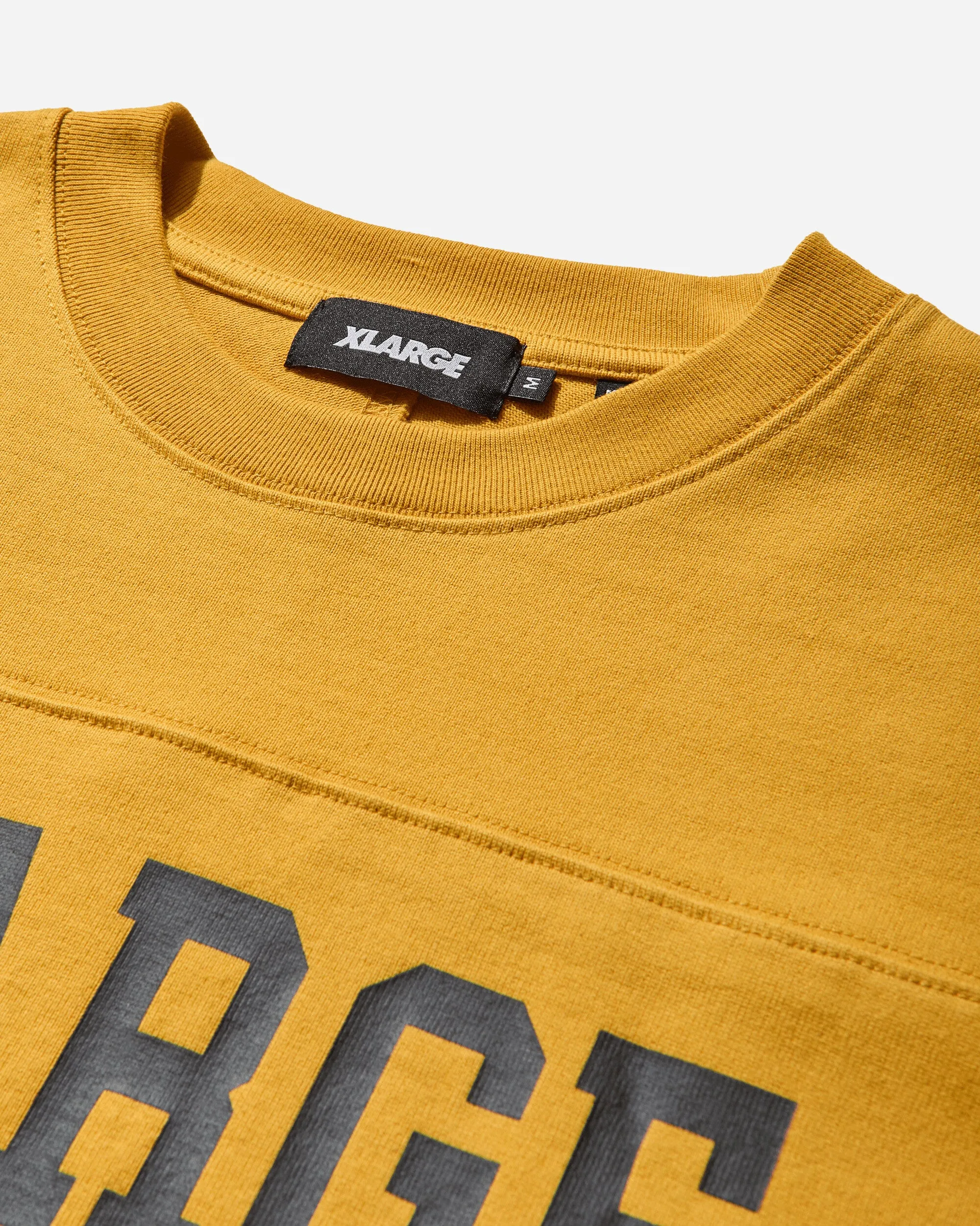 Men's Numbering T-Shirt Yellow