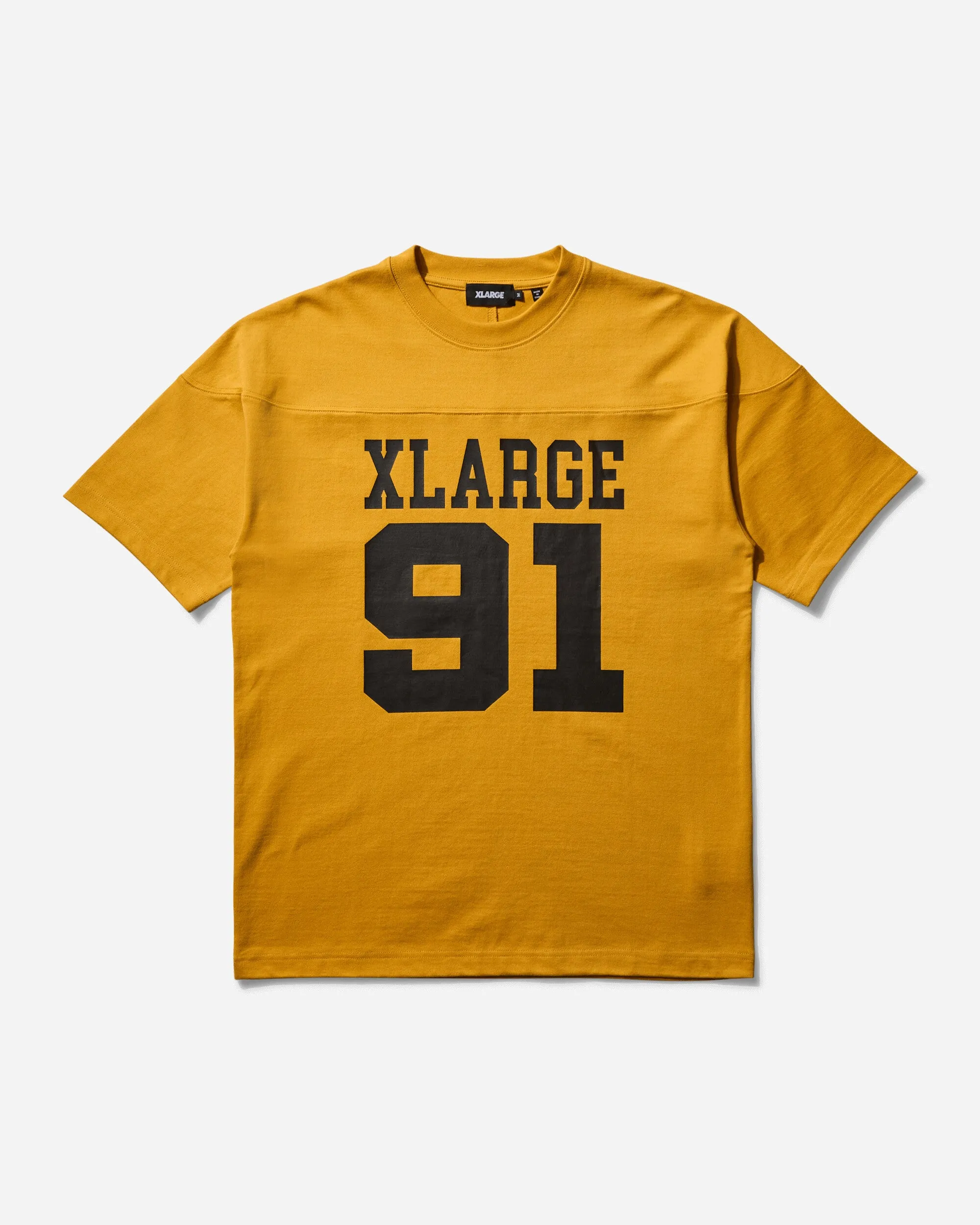 Men's Numbering T-Shirt Yellow