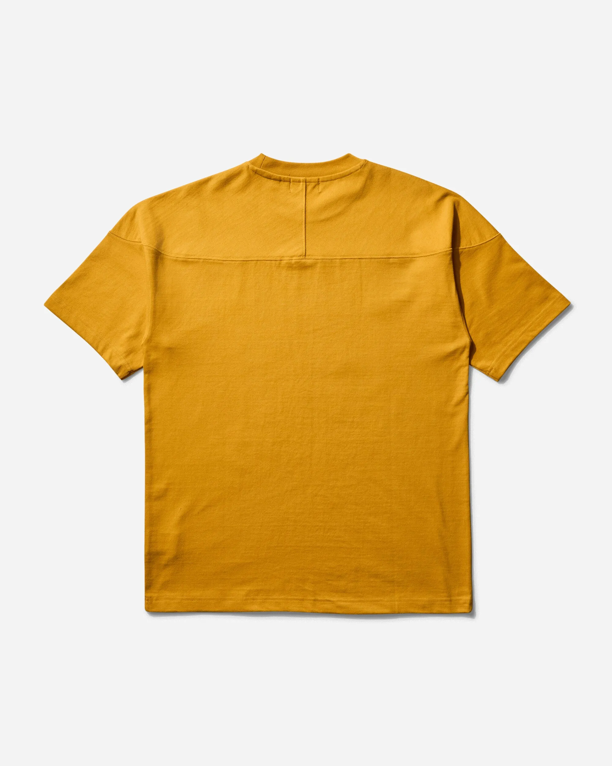 Men's Numbering T-Shirt Yellow