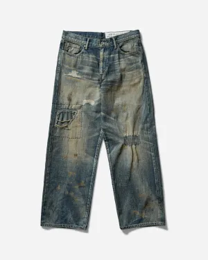 Men's Savage Denim DP Wide Pants Indigo