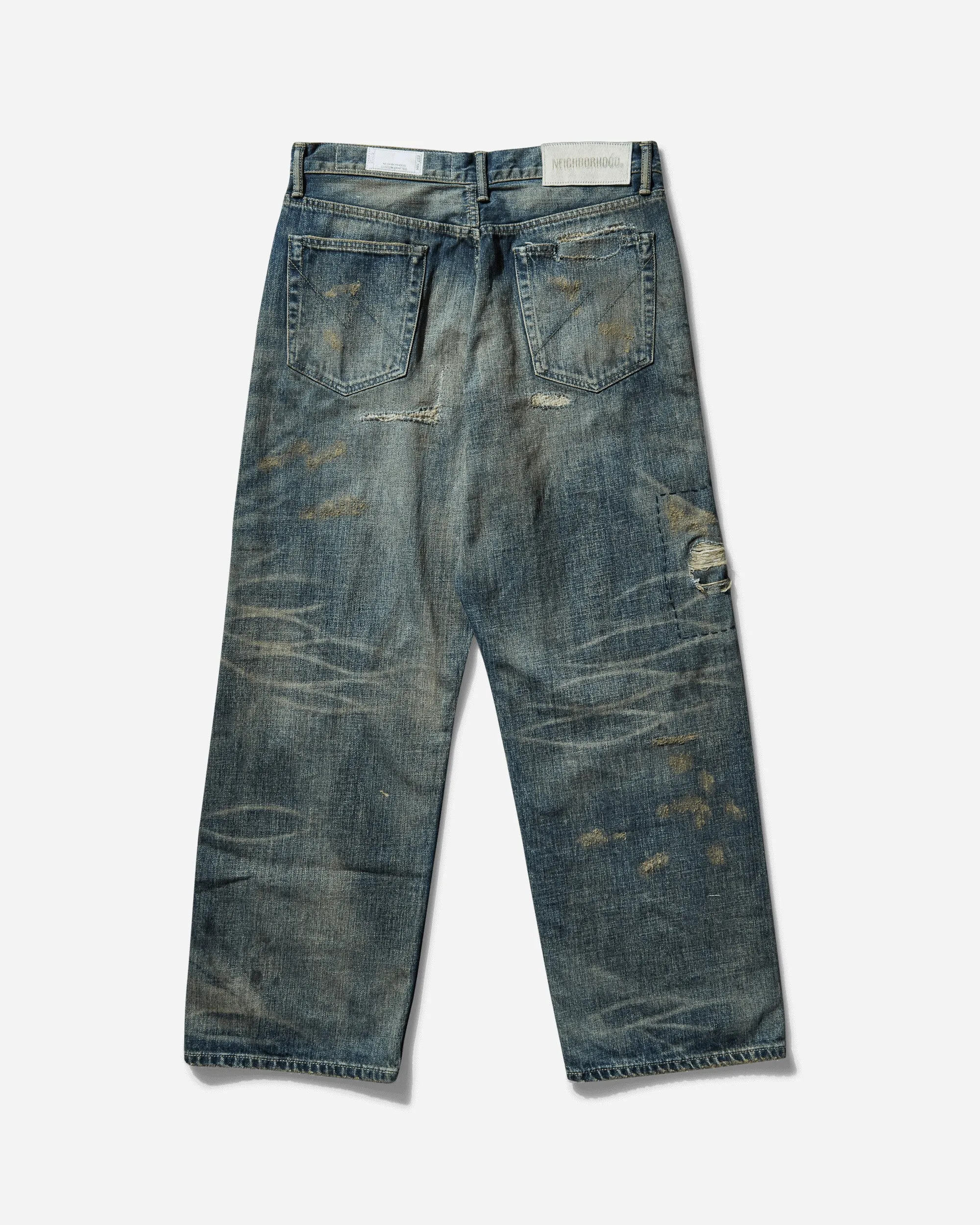 Men's Savage Denim DP Wide Pants Indigo