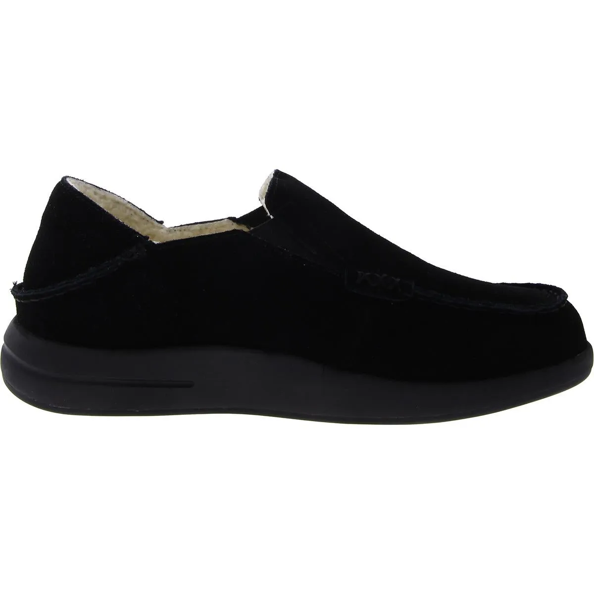 Mens Suede Faux Fur Lined Casual And Fashion Sneakers