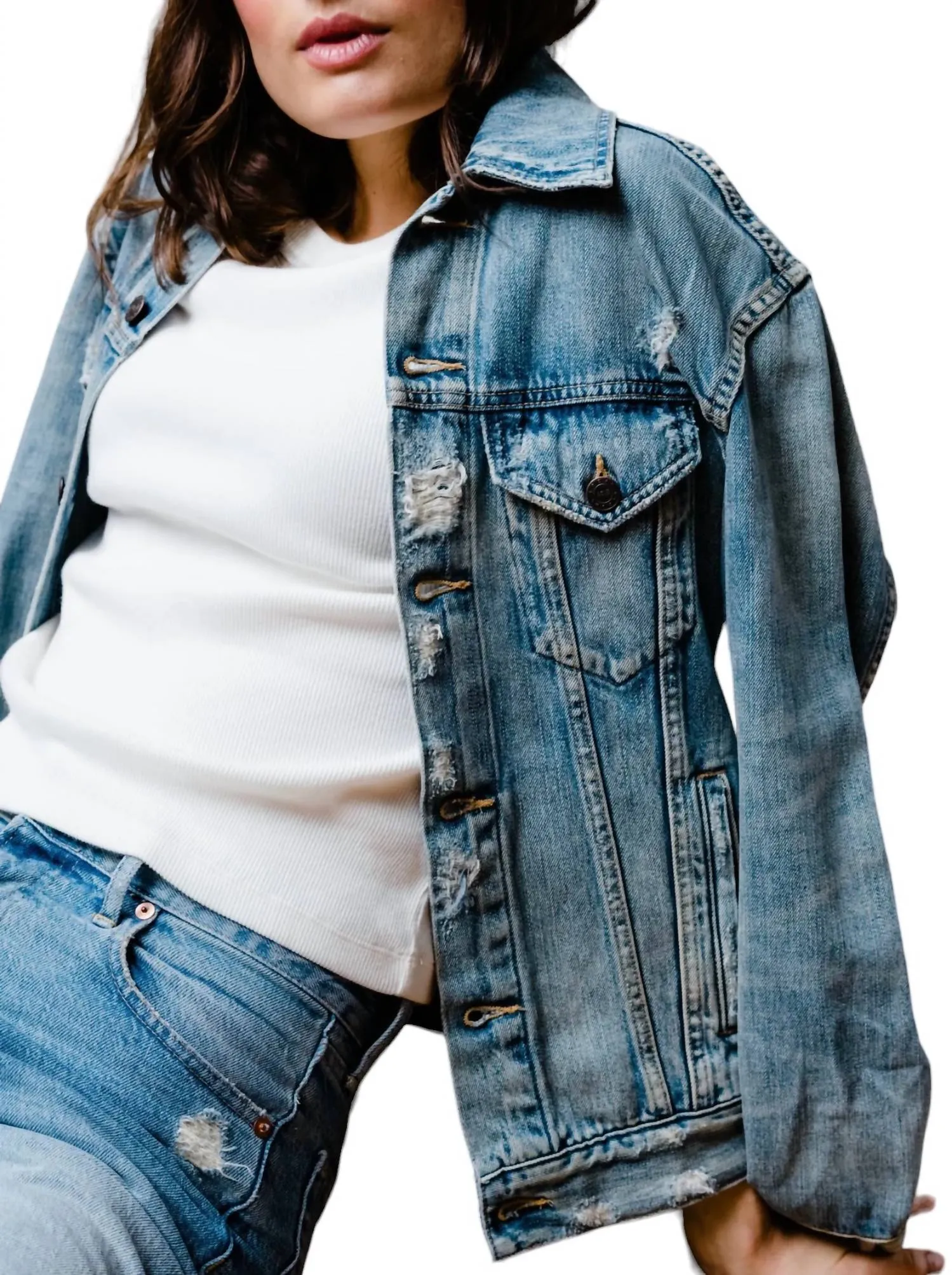 Merly Jacket In Original Wash