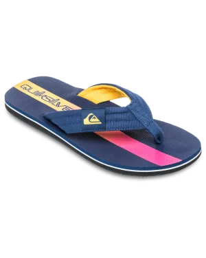 Molokai Layback II Flip Flops in Estate Blue Holmes