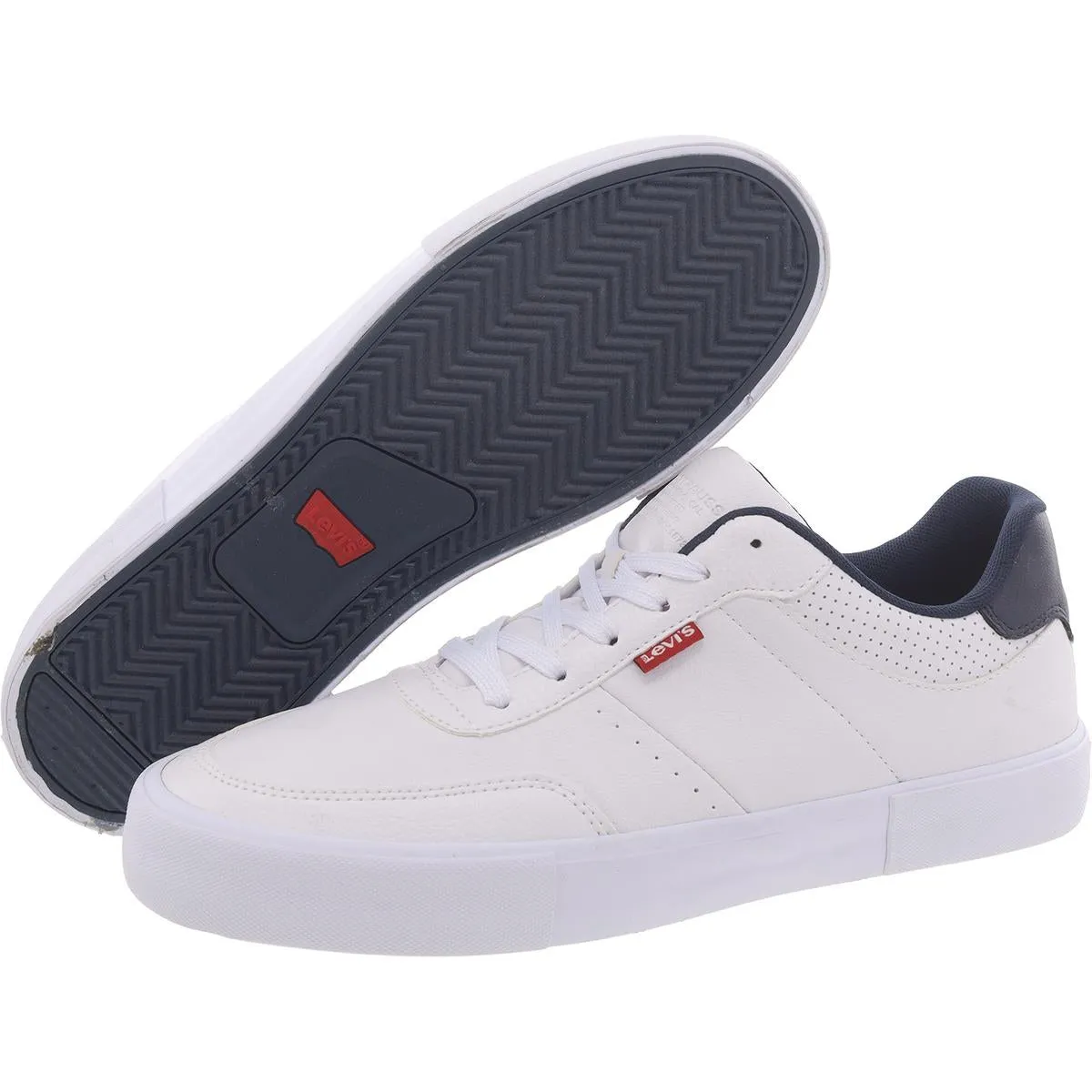 Munro Mens Faux Leather Lifestyle Casual And Fashion Sneakers
