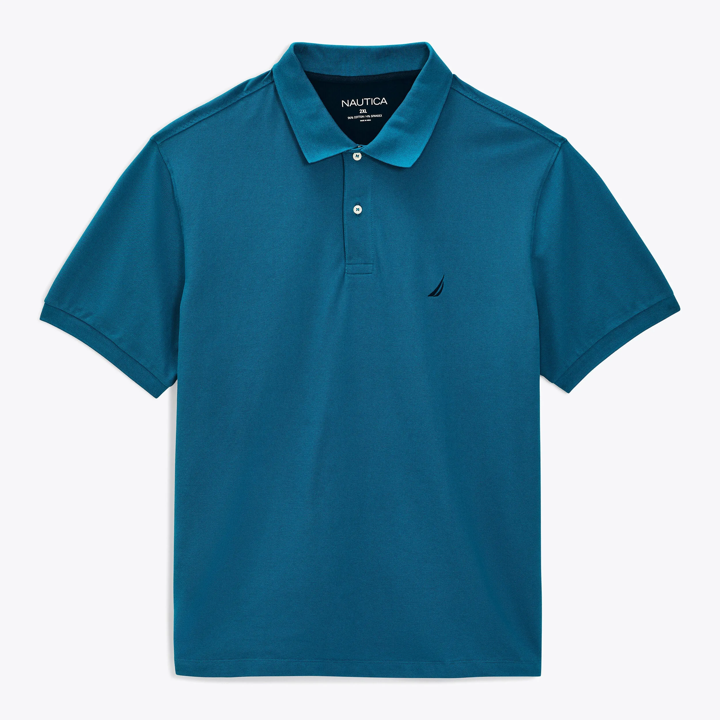 Nautica Big & Tall Classic Fit Stretch Pique Polo