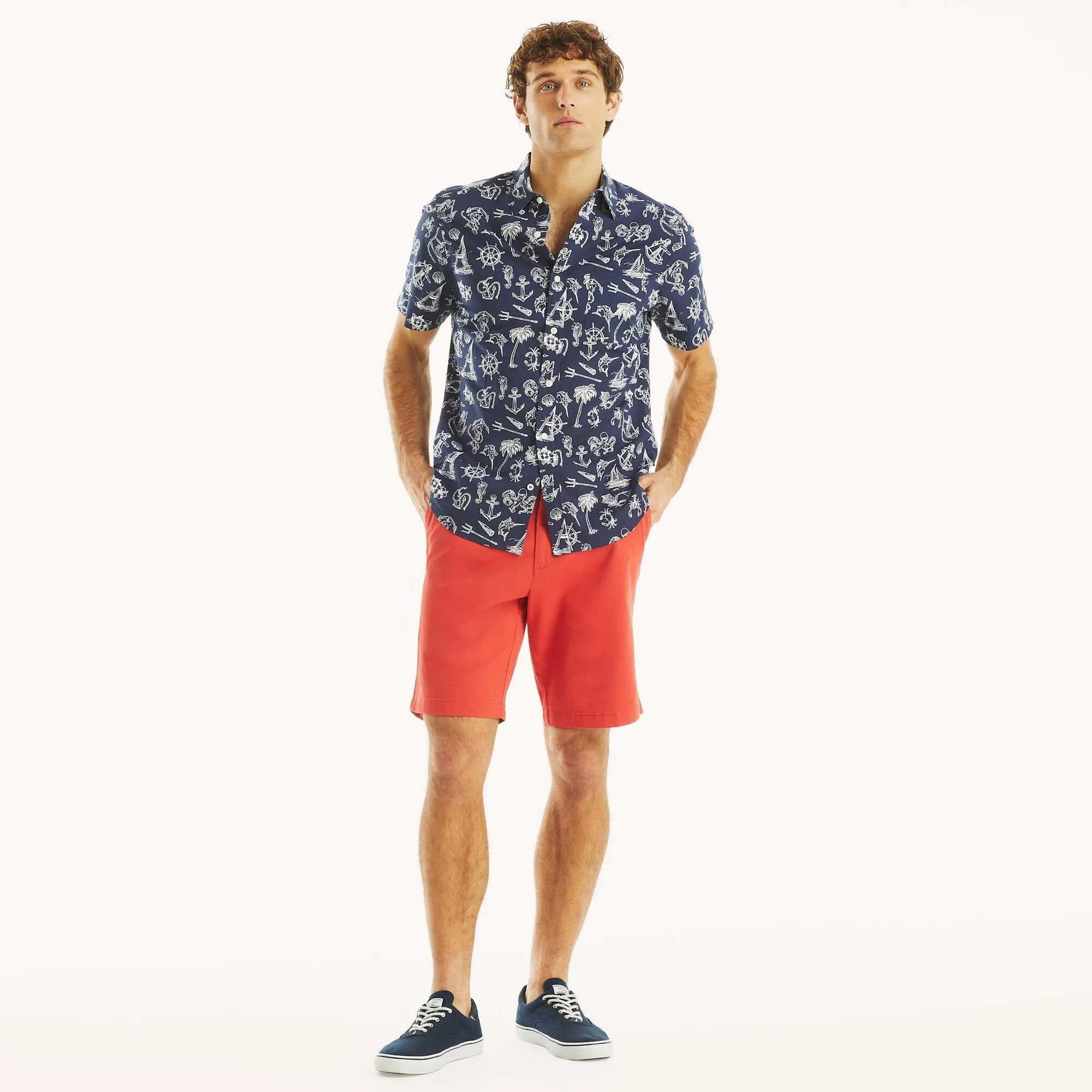 Nautica Mens 10" Deck Short