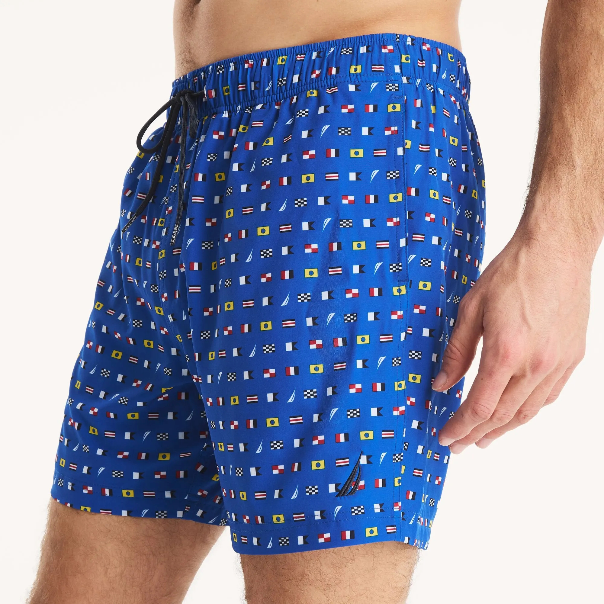 Nautica Mens 6" Quick-Dry Swim