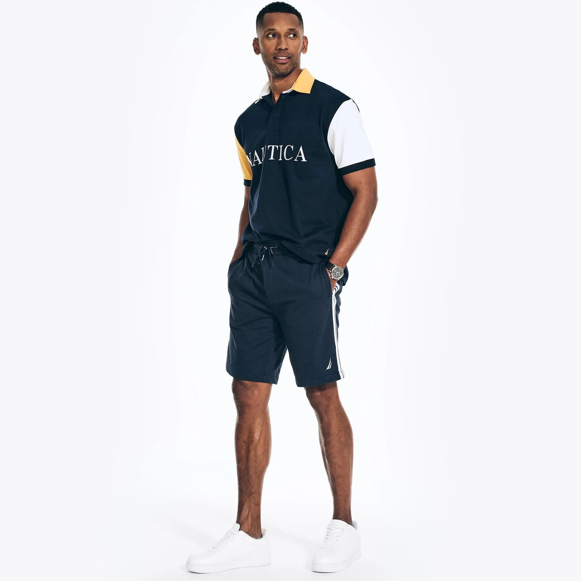 Nautica Mens 9" Terry Short