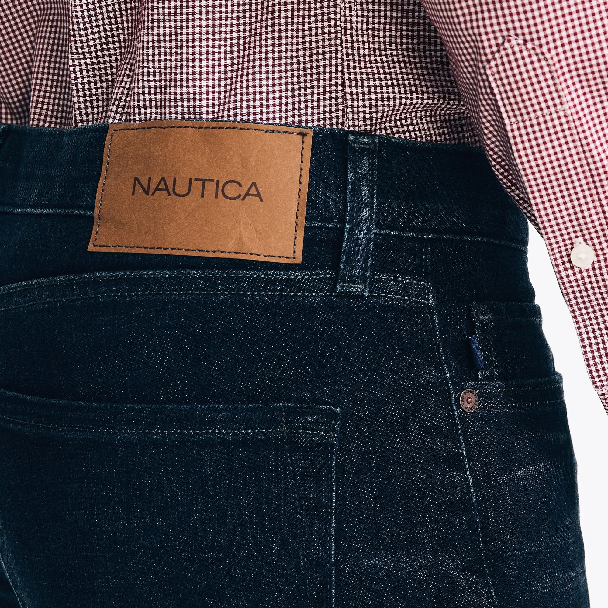 Nautica Mens Athletic Slim Stretch Denim