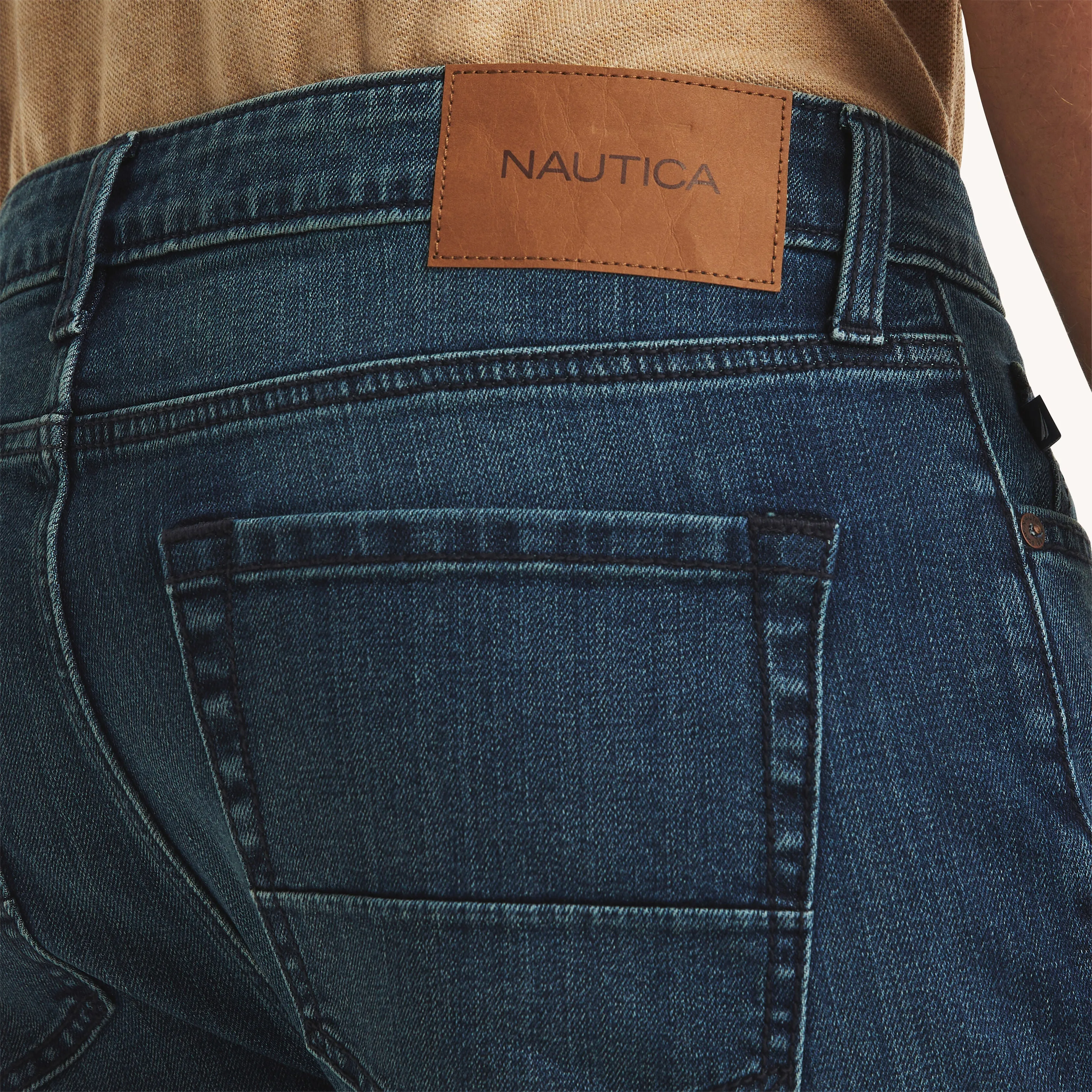 Nautica Mens Athletic Slim Stretch Denim