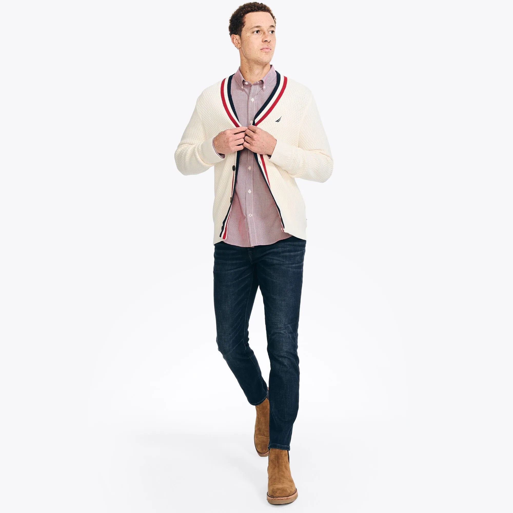 Nautica Mens Athletic Slim Stretch Denim