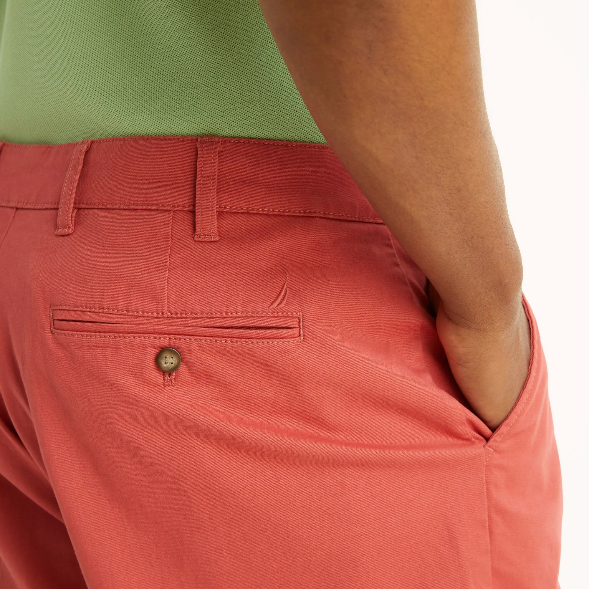 Nautica Mens Big & Tall 8.5" Stretch Deck Short