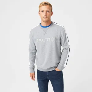 Nautica Mens Big & Tall Logo Fleece Sweatshirt
