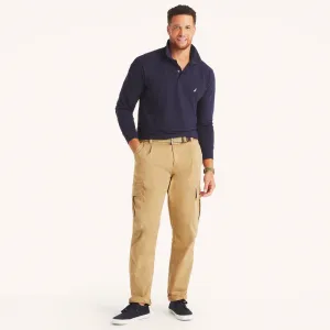 Nautica Mens Big & Tall Pleated Cargo Pant