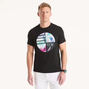 Nautica Mens Modern Sailing Graphic T-Shirt