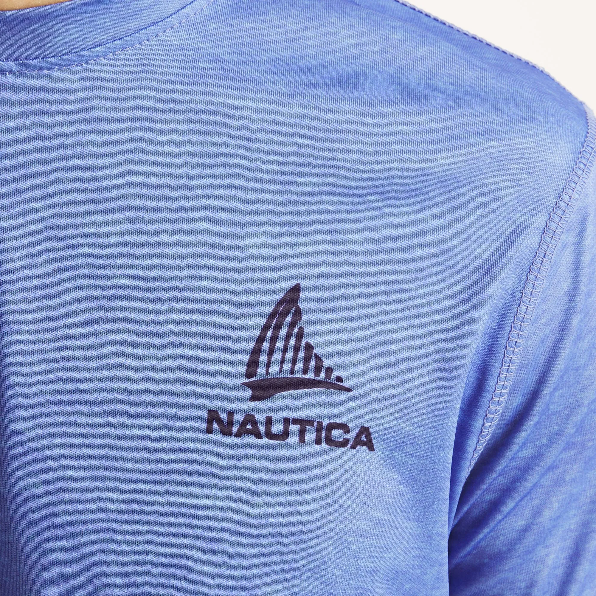 Nautica Mens Nautica Otf Long-Sleeve Upf 50  Shirt