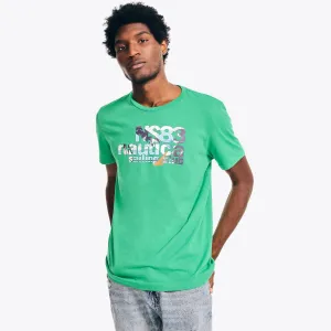 Nautica Mens Ns83 Sailing Graphic T-Shirt
