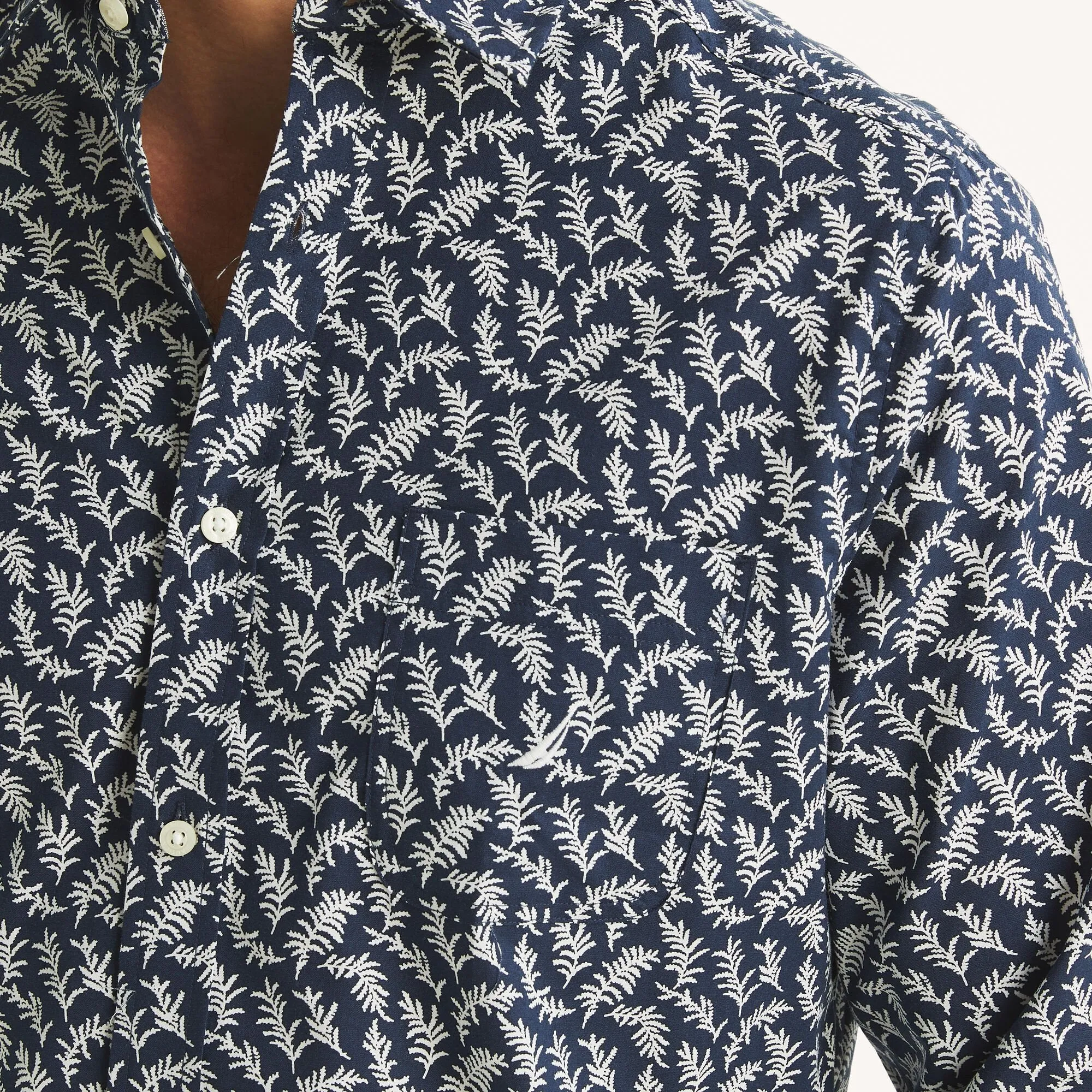 Nautica Mens Printed Shirt