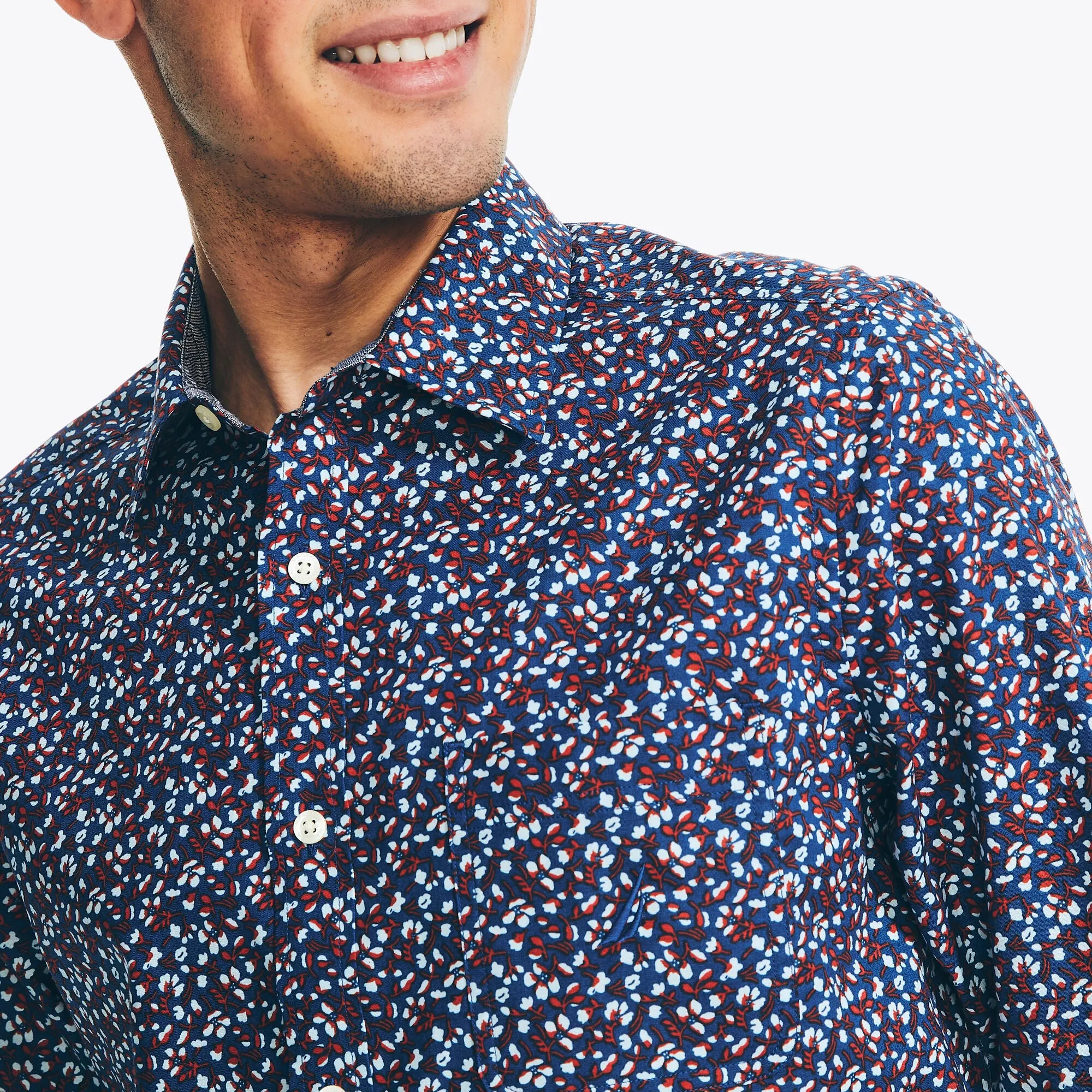 Nautica Mens Printed Shirt