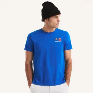 Nautica Mens Sailing Team Graphic T-Shirt