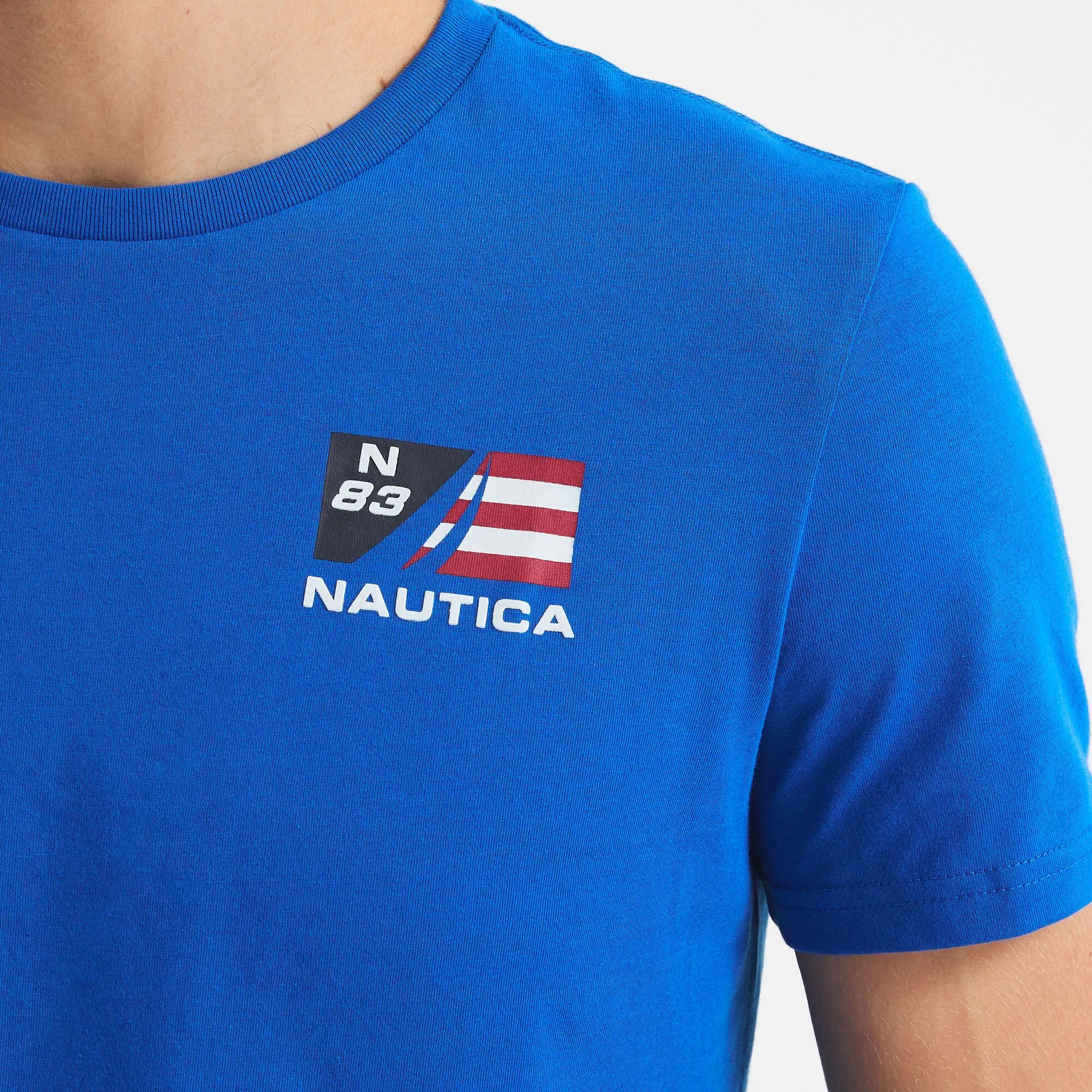 Nautica Mens Sailing Team Graphic T-Shirt