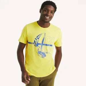 Nautica Mens Sustainably Crafted Team Graphic T-Shirt