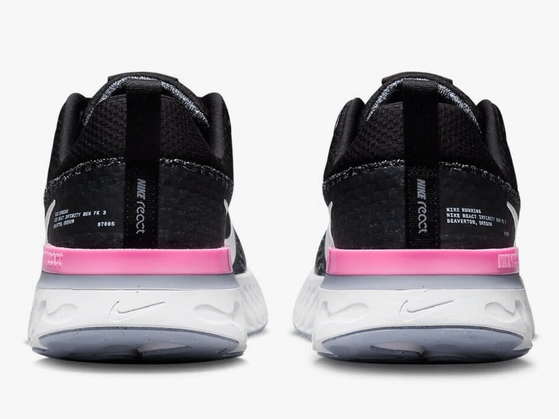 Nike Mens React Infinity Run Flyknit 3
