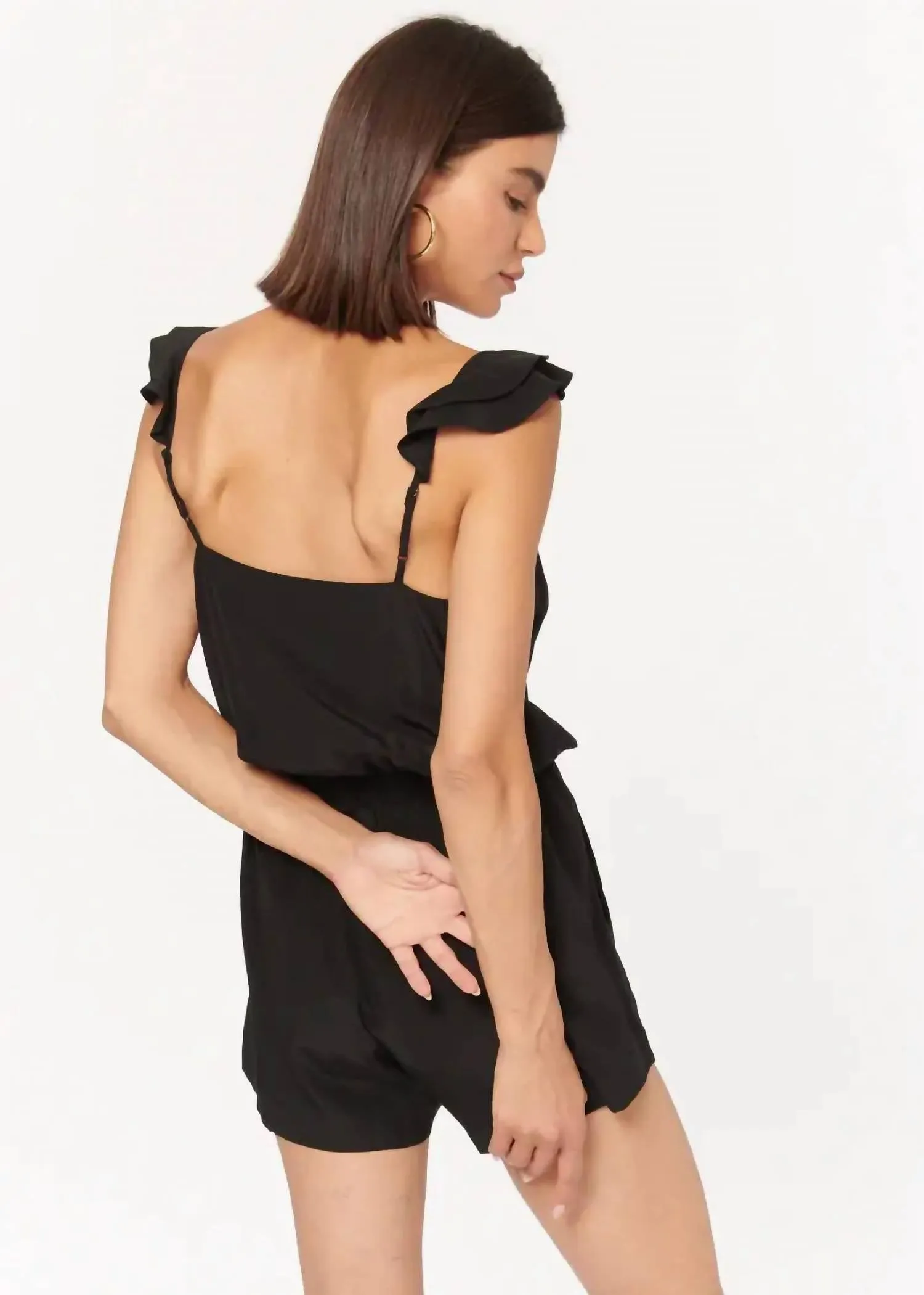 Paola Romper In Black