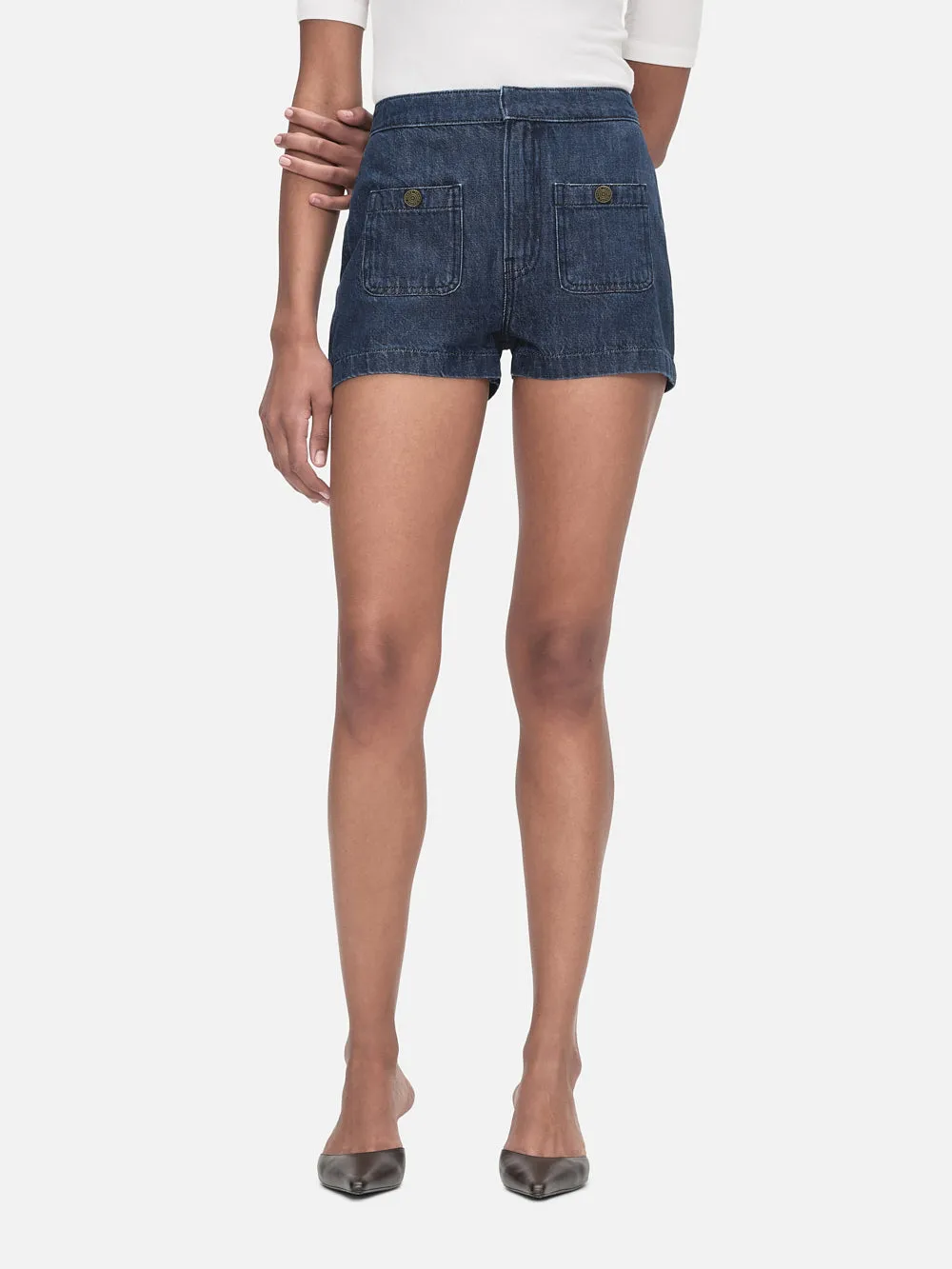 Patch Pocket Trouser Short -- Cleopatra